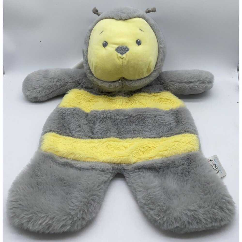 Baby Ganz Collection Sweet As Can Bee Flat A Pat Lovey Security Blanket Plush